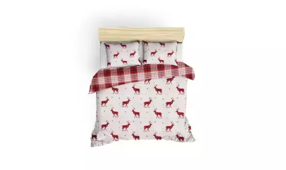 Пододеяльник L'Essentiel Linge de Maison, красный