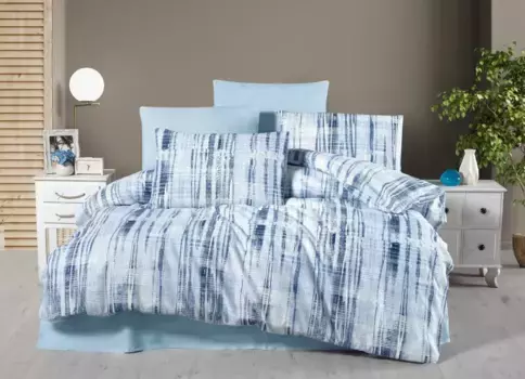Пододеяльник L'Essentiel Linge de Maison, синий