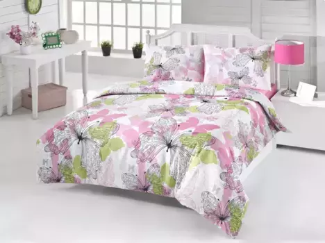 Пододеяльник L'Essentiel Linge de Maison, розовый
