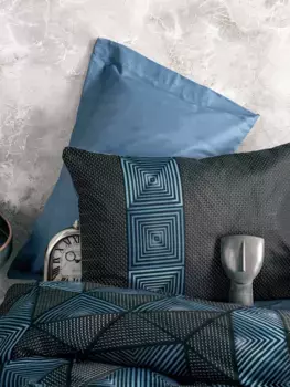 Пододеяльник L'Essentiel Linge de Maison, черный
