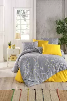 Пододеяльник L'Essentiel Linge de Maison, серый