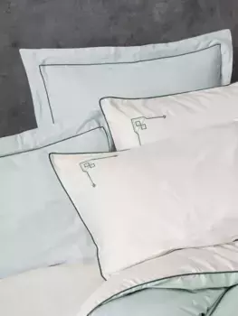Пододеяльник L'Essentiel Linge de Maison, зеленый