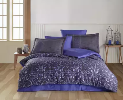 Пододеяльник L'Essentiel Linge de Maison, фиолетовый