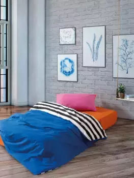 Пододеяльник L'Essentiel Linge de Maison, синий