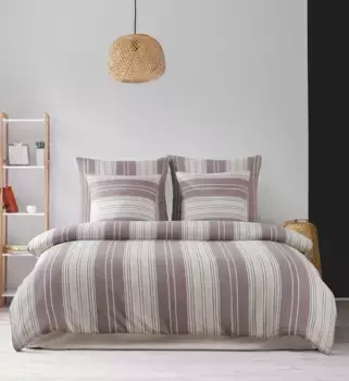 Пододеяльник L'Essentiel Linge de Maison, коричневый