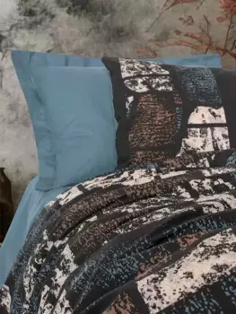 Пододеяльник L'Essentiel Linge de Maison, зеленый