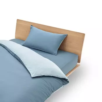 Пододеяльник Muji, серый