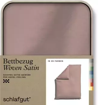 Пододеяльник Schlafgut, фиолетовый