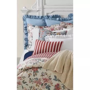 Пододеяльник Tilly из хлопкового атласа Ralph Lauren Home, разноцветные