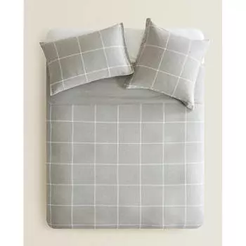 Пододеяльник Zara Home Check Flannel