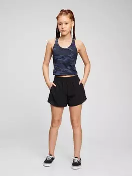 Подростковые шорты Gap, черный