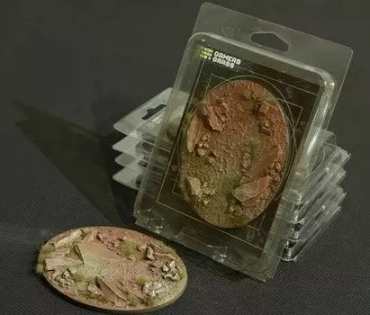 Подставки Gamers Grass: Badlands овальные 120 мм (1 шт.) Inna marka