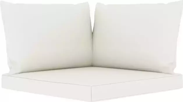 Подушка для сиденья Vidaxl, белый