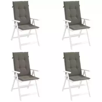 Подушка на стул Vidaxl, серый