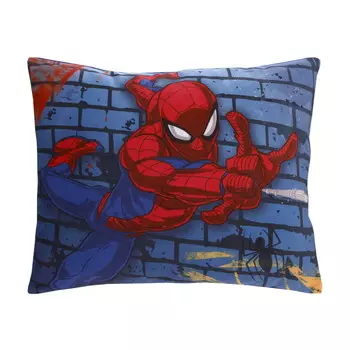 Подушка с принтом Marvel Spiderman Web Crawler, синий