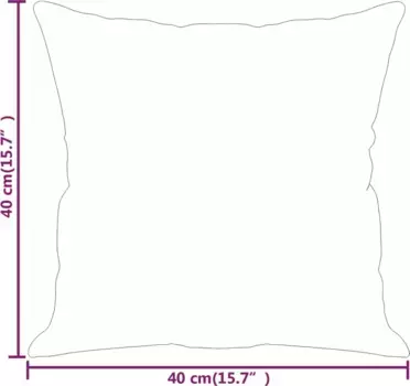 Подушка Vidaxl, коричневый