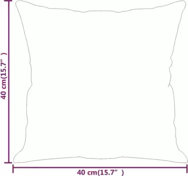 Подушка Vidaxl, розовый