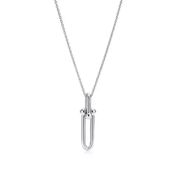 Подвеска Tiffany & Co. Elongaated Link, серебро