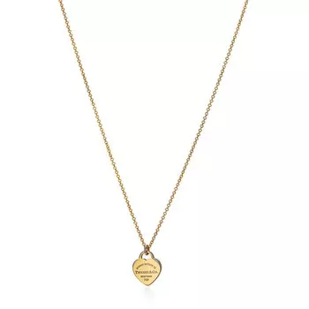 Подвеска Tiffany & Co. Return to Tiffany Mini Heart Tag , золото