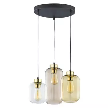 Подвесная лампа famlights, 37x37x100 см, многоцветный