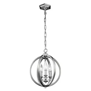 Подвесной светильник Elstead Lighting, 28,6x50,8 см, никельной