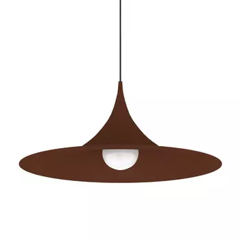 Подвесной светильник Lumicom, 57x57x27 см, темно-коричневый