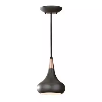 Подвесной светильник, потолочный светильник, стальная бронза, D 17,9 см etc-shop