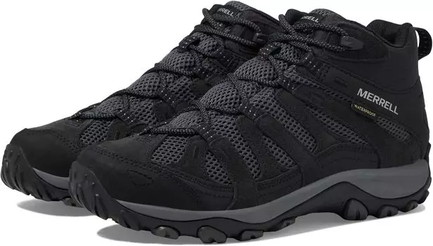 Походная обувь Alverstone 2 Mid Wp Merrell, цвет Black/Granite