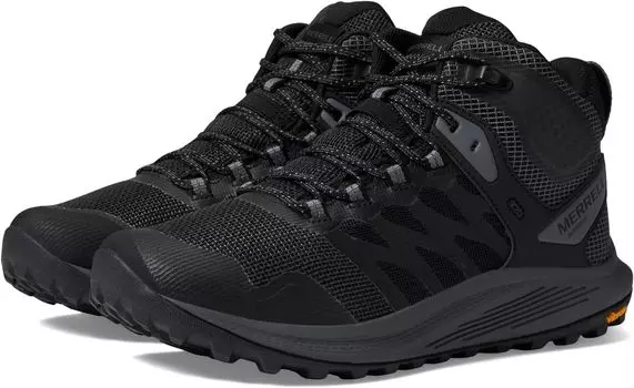 Походная обувь Nova 3 Mid Wp Merrell, черный