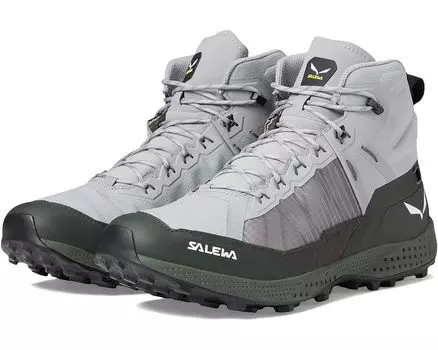 Походная обувь SALEWA Pedroc Pro Mid PTX, цвет Alloy/Dark Olive