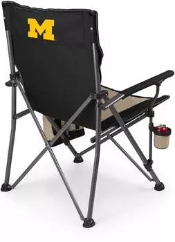 Походное кресло Picnic Time Michigan Wolverines XL с холодильником