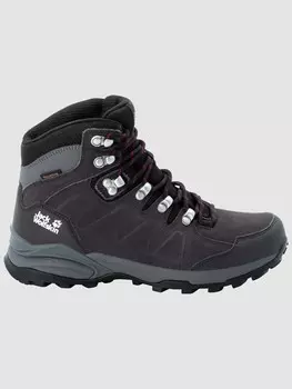 Походные ботинки Jack Wolfskin REFUGIO TEXAPORE MID W, серый