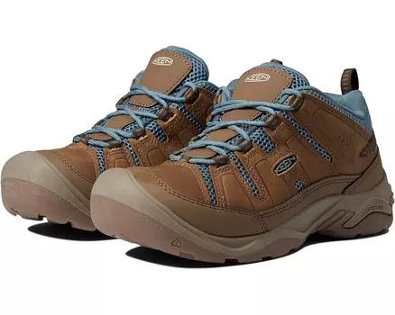 Походные ботинки KEEN Circadia Vent, цвет Toasted Coconut/North Atlantic