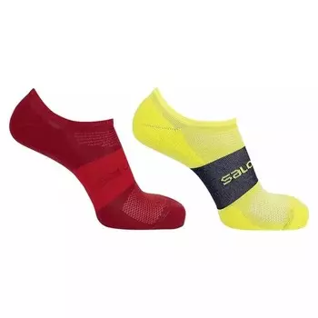 Походные носки Salomon, цвет rot/gelb