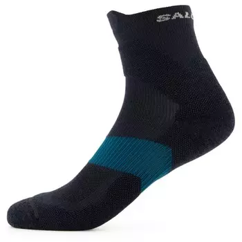 Походные носки Salomon X Ultra Quarter, цвет Carbon/Stargazer/Pearl Blue
