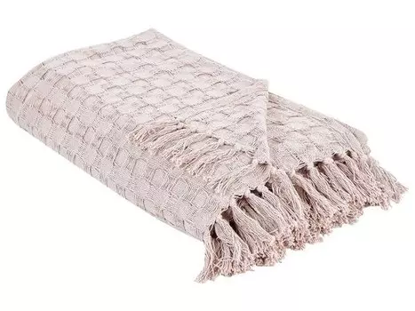 Покрывало Beliani BERE, 220x1x240 см, розовый