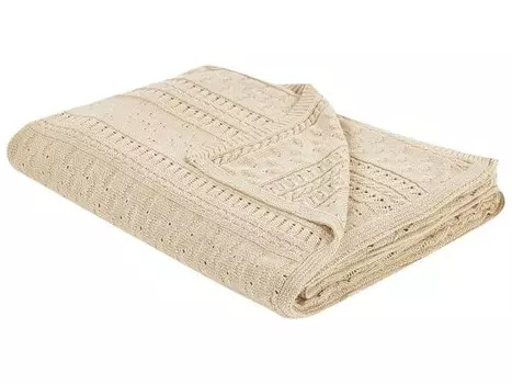Покрывало Beliani DAULET, 150x1x200 см, бежевый
