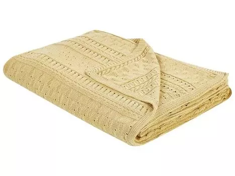 Покрывало Beliani DAULET, 150x1x200 см, желтый