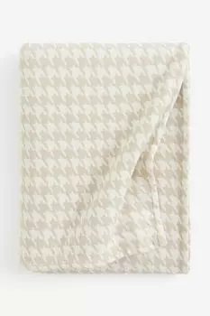 Покрывало H&M Home Patterned, бежевый