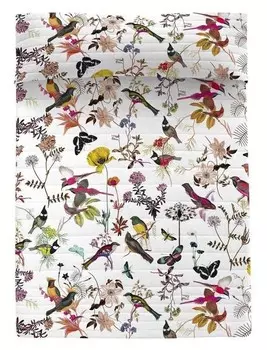 Покрывало Happy Friday Birds of paradise, 4x180x260 см, разноцветный