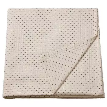 Покрывало Ikea Jakobslilja 230x250, белый/серый