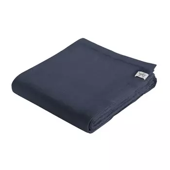 Покрывало из чистого льна StoneWashed без глажки - Графит Lisola Stone, деним