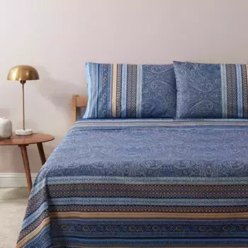 Покрывало Maser 250X280 Bassetti, небесно-голубой