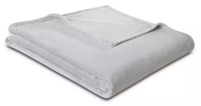 Покрывало soft&cover серебро 150 x 200см Biederlack, серебряный