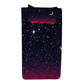 Покрывало twentyfourn-Set Red Sky, 220 см цвет indigo/magenta