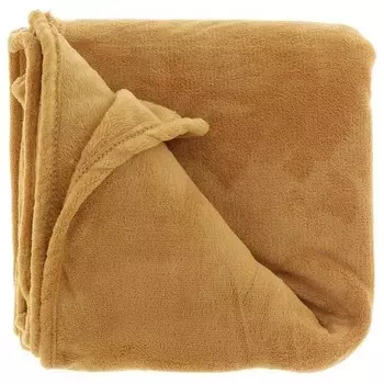 Покрывало Unique Living Bailey, 180x1x130 см цвет dunkelgelb