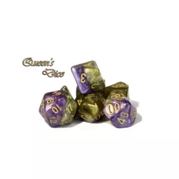 Поли-набор — королевские кости (7), Halfsies Dice