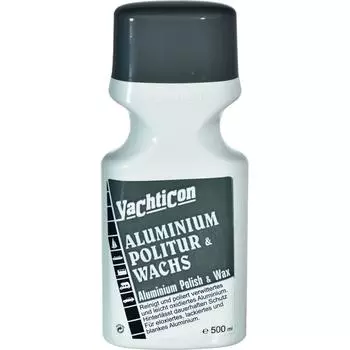 Полироль для алюминия + воск 500 мл YACHTICON, бесцветный
