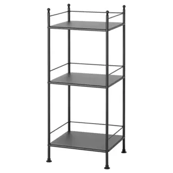 Полка, черная, 40x96 см, FRSJN IKEA