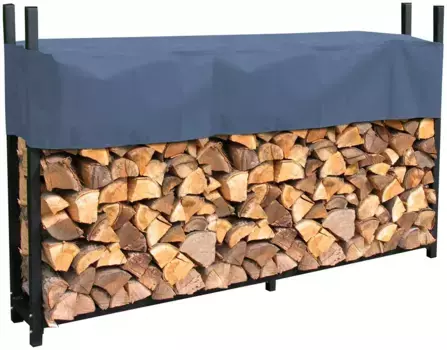 Полка для дров Quick Star 200х115х25 см, цвет anthrazit